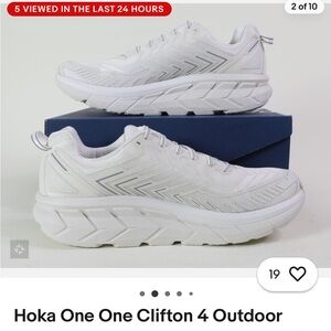 OUTDOOR VOICES X HOKA ONE ONE CLIFTON 4 Running Shoes Size 8.5